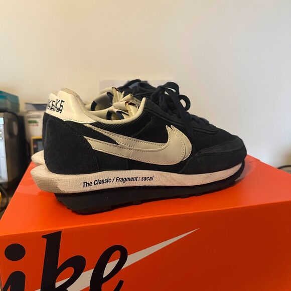 Fragment Design x Sacai x Nike LDV Waffle Blue Void - Size 11 - DH2684 400 - Picture 7 of 9